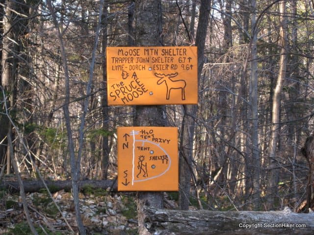 Moose Mountain Shelter, New Hampshire Appalachian Trail