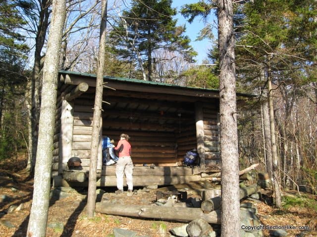 Moose Mountain Shelter, New Hampshire Appalachian Trail