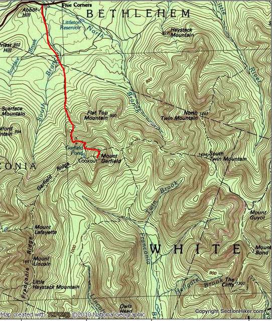 Route to Mount Garfield