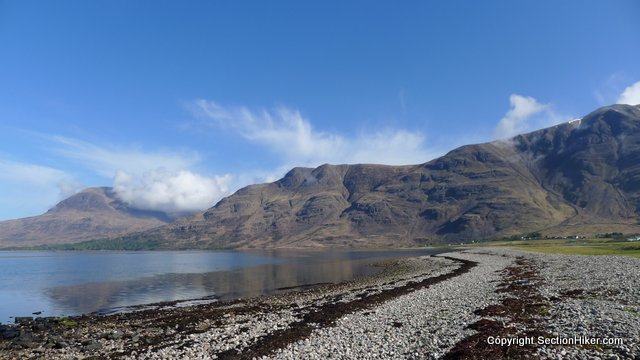 Dipping our Toes into the Sea - Loch Torridon