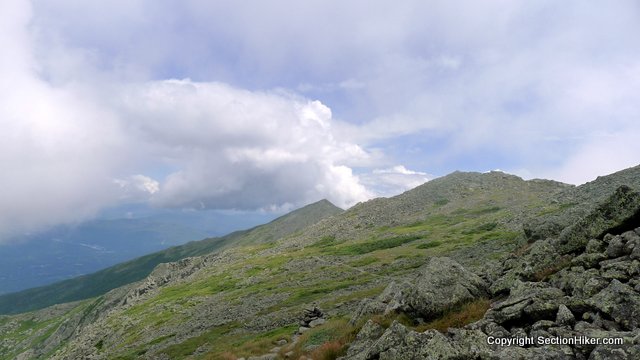 JQ Adams in the foreground, Mt Madison beyond