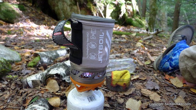 Cooking Dinner on the Jetboil Sol Ti