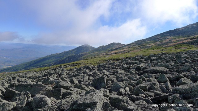 Mount Madison and John Quincy Adams above treeline