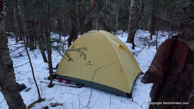 Camping at 2900 feet