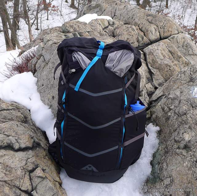 Boreas Gear Buttermilk 55 Backpac k- Front and Side Mesh Pockets on 