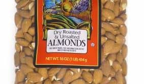 Trader Joe's Almonds are a great backpacking food