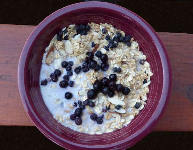 Cereal Maple Blueberry Crunch