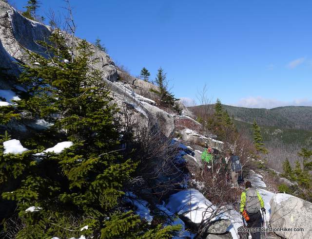 Scaling the South Baldface Ledges