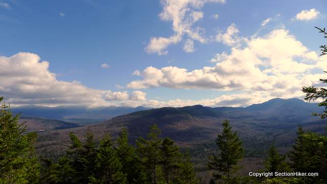 The Rosebrook Range (Bretton Woods) and Mt Tom from North Sugarloaf