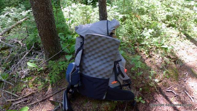 Gossamer Gear Mariposa Backpack with Removable Sit Light Pad