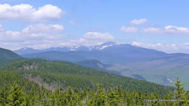 Mt Washington and the Rocky Branch watershed seen from the summit of Mt Parker