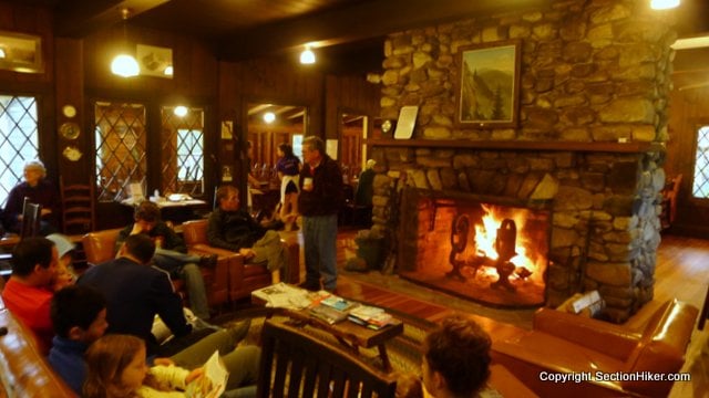 Guests congregate in a central lodge where all meals are served family style so people can mingle and get to know one another.