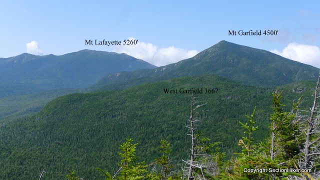 Mt Garfield and its western subpeak
