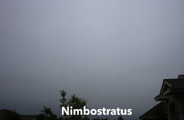 Nimbostratus Clouds