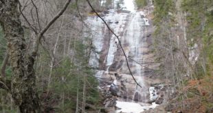 Arethusa Falls (in winter)