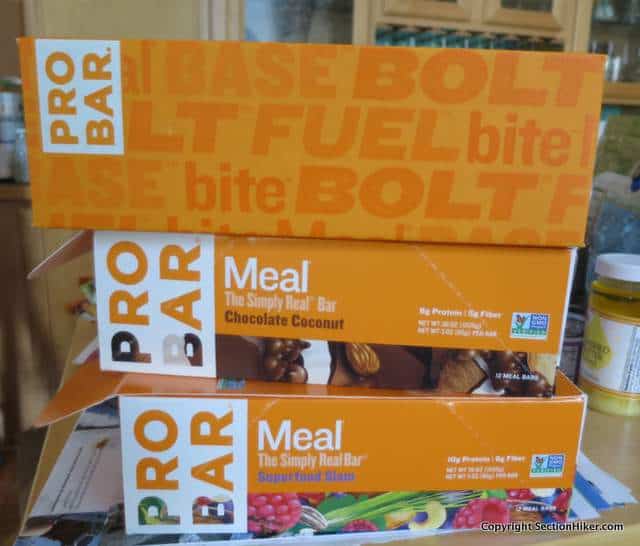 PROBAR Meal Bars - I like them so much I buy them by the box