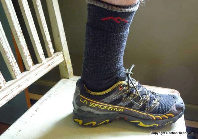 I only carry two pairs of hiking socks on trips - the pair I'm wearing and a clean pair to sleep in