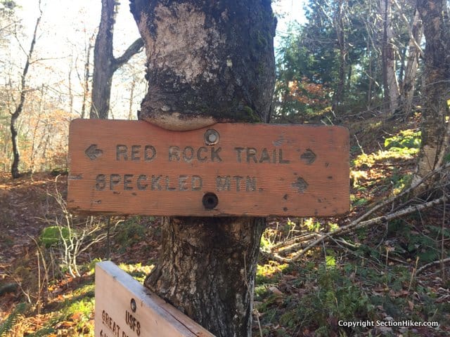It looked like the trail sign had been replaced since my last visit earlier in the summer. 