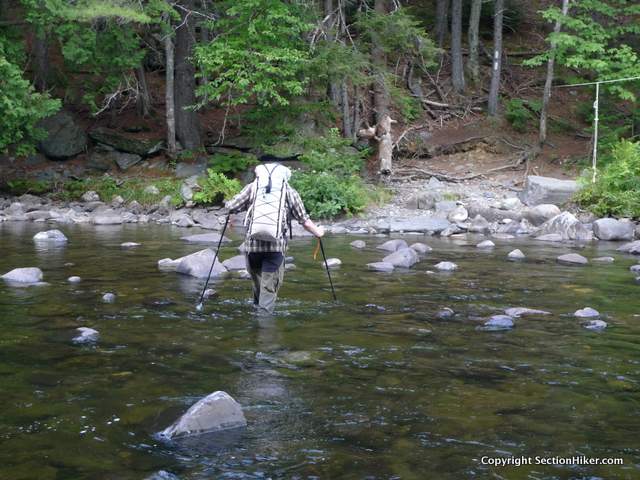 Wear well draining and quick drying trail shoes if you know your route has stream crossings