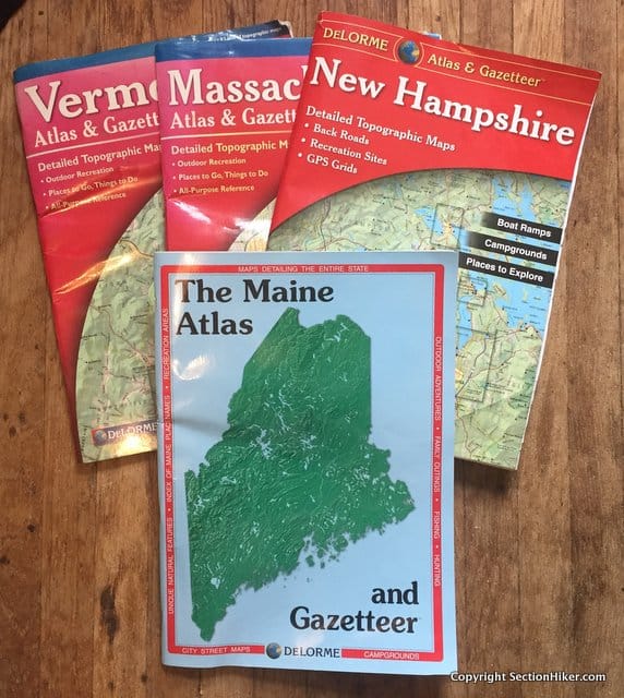Topographic Maps of the New Hampshire Atlas and Gazetteer 