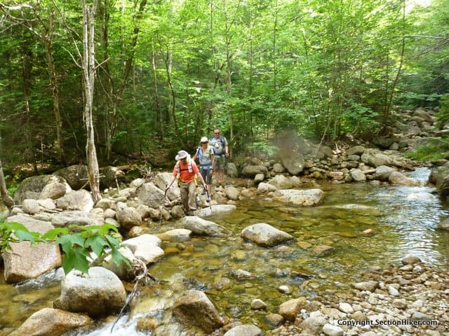 The Downes Brook Trail has 11 stream crossings and is a good place to get over your fear of getting your trail shoes wet. 