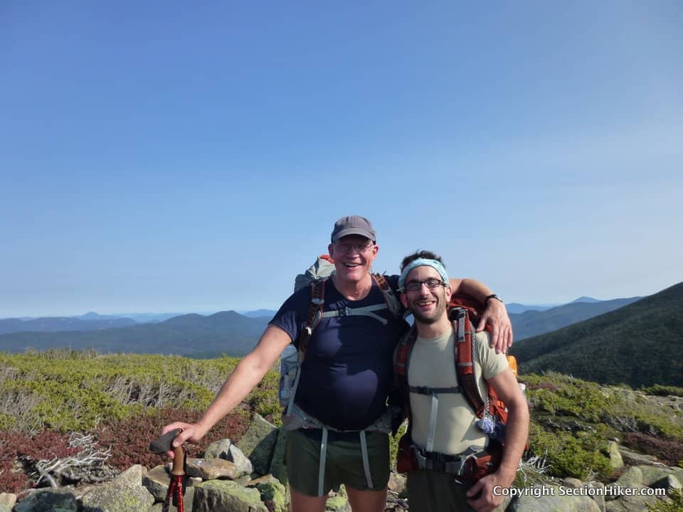 Mr Bunny and Lucas on Mt Guyot