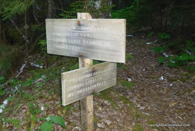 Signs in Wilderness Areas don't have mileages marked on them