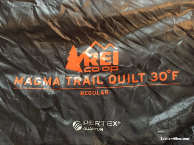 REI Magma Trail Quilt 30 Review logo