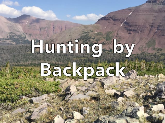 Backpack Hunting
