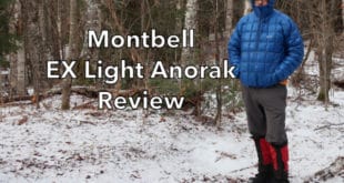 Montbell EX Light Down Anorak Hoody review