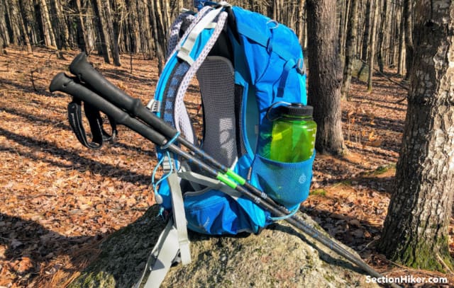 The Osprey Sirrus 24 is a ventilated backpack with an adjustable torso length