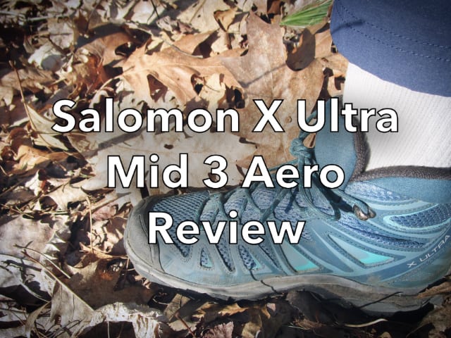 Salomon Mens X Ultra Mid 3 Aero Hiking Shoes 