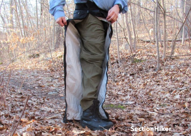 Some rain pants have full size zippers and can be removed or put on without removing your shoes