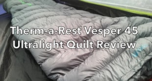 Therm-a-rest Vesper 45 Ultralight Quilt Review