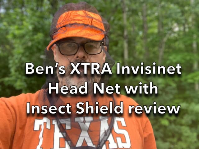 Ben's Invisinet Head Net with Insect Shield Review 