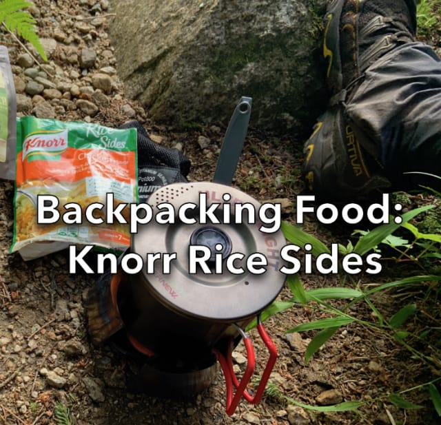 Why do backpackers like Knorr Rice Sides so much