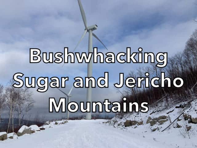 Bushwhacking Sugar and Jericho Mountains