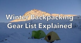 Winter Backpacking Gear List Explained