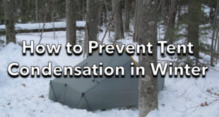 How to prevent tent condensation in winter
