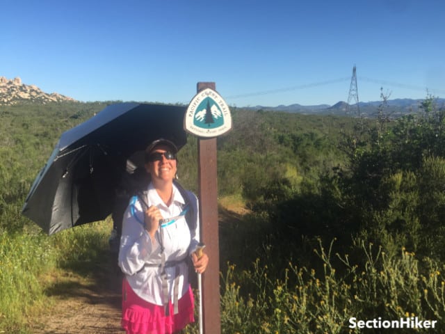My first day on the PCT