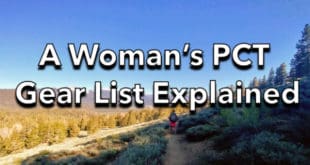 A Women’s PCT Gear List Explained