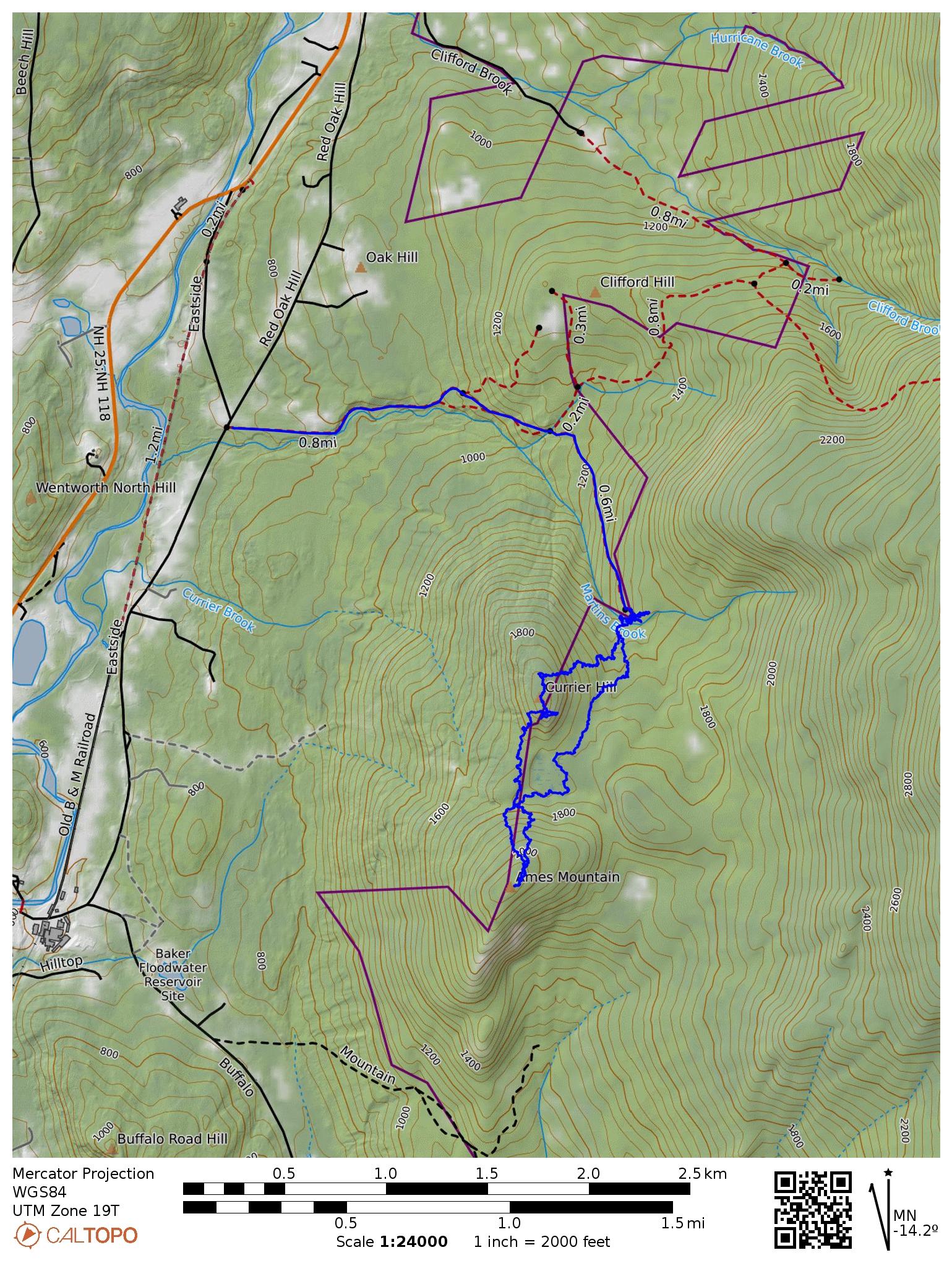 Currier and Ames Map