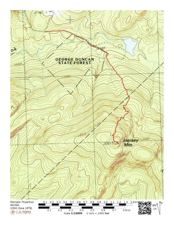 Hersey Mountain