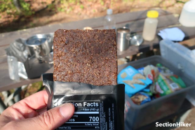 Range Meal Bars are dense, but have surprisingly good “mouth feel.
