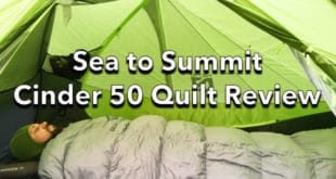 Sea to Summit Cinder 50 Quilt Review