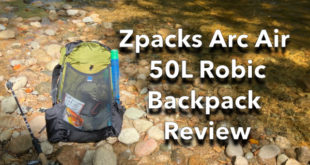 Zpacks Arc Air 50L Robic Backpack Review