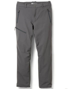 Hiauspor Mens-Fleece-Lined-Hiking-Pants Water Resistant Outdoor Softshell Pant Warm for Winter,Snow Ski