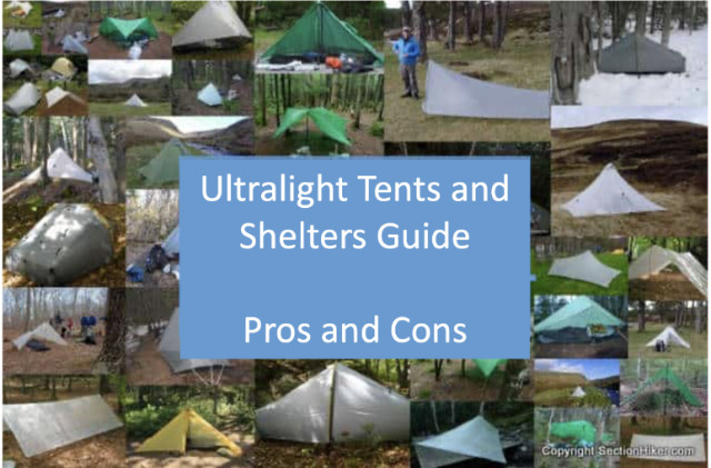 Ultralight Tents and Shelters Guide Pro and Cons