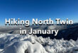 Hiking North Twin in January 640