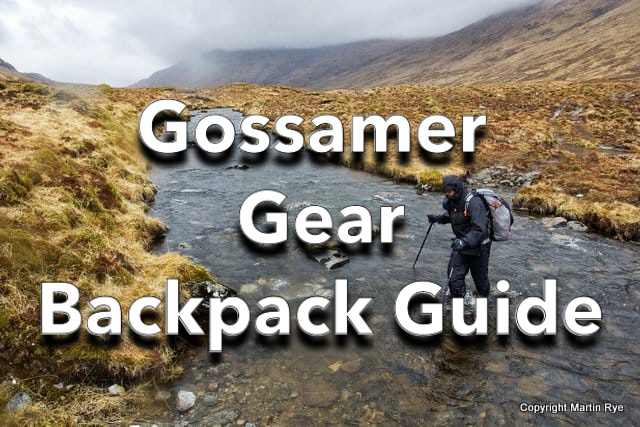 Selecting the Good Gossamer Gear Backpack: A Purchaser’s Information